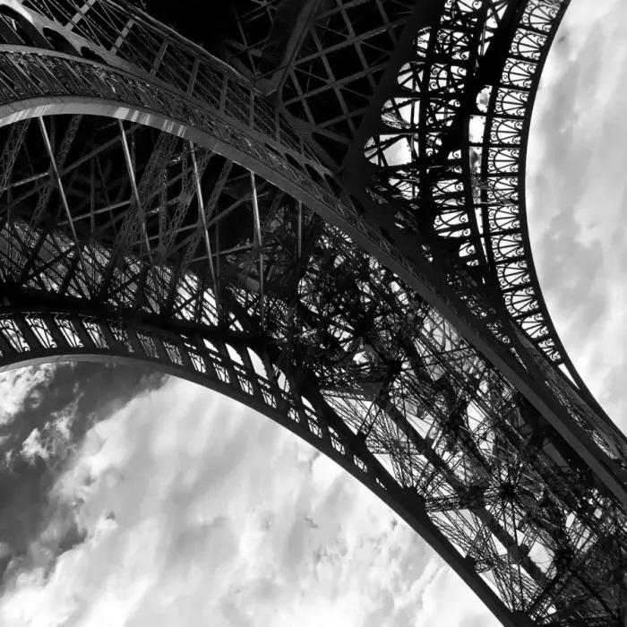 Framed Print : Eiffel curves and patterns Framed Print : Eiffel curves and patterns