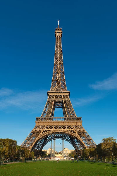 Eiffel tower from Champ de mars