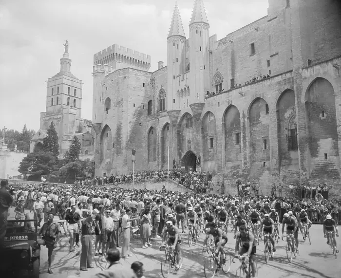 Framed Print : Eighteenth Lap of the 1951 Tour de France Framed Print : Eighteenth Lap of the 1951 Tour de France
