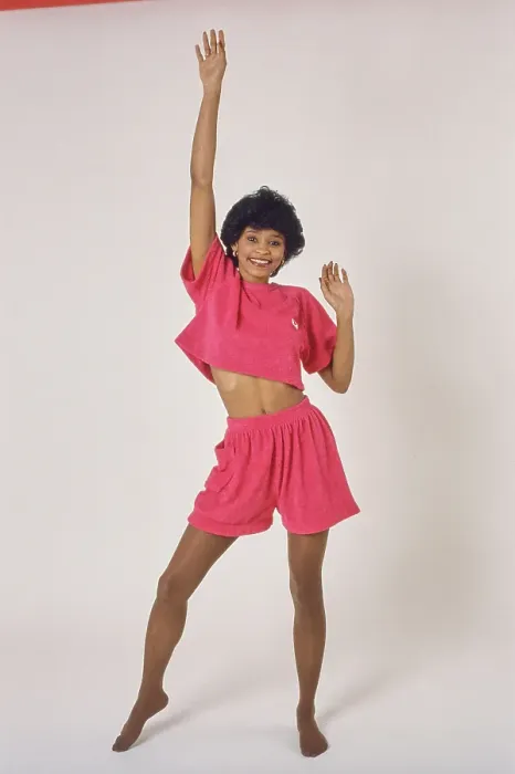 Framed Print : Eighties Exercise Fashions