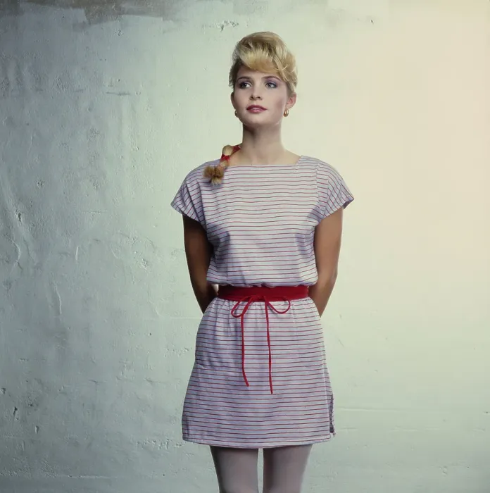 Framed Print : Eighties Fashion Shoot For Tiger Beat