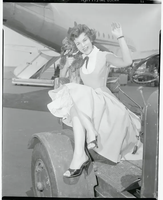 Framed Print : Eileen Barton Waving Framed Print : Eileen Barton Waving