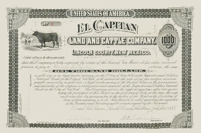 Framed Print : El Capitan Land and Cattle Co Framed Print : El Capitan Land and Cattle Co