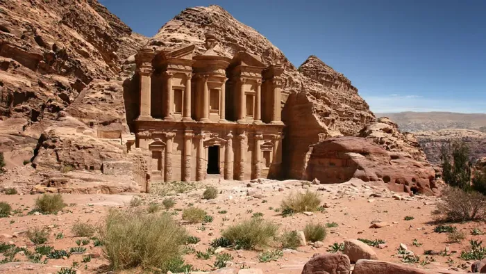 Framed Print : El Deir - The monastery Framed Print : El Deir - The monastery