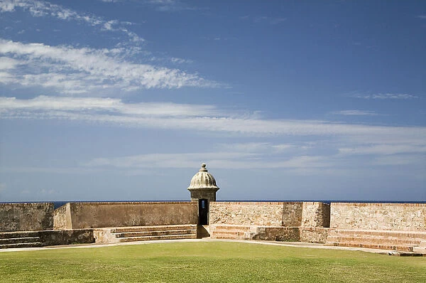 Detail of El Morro fortress