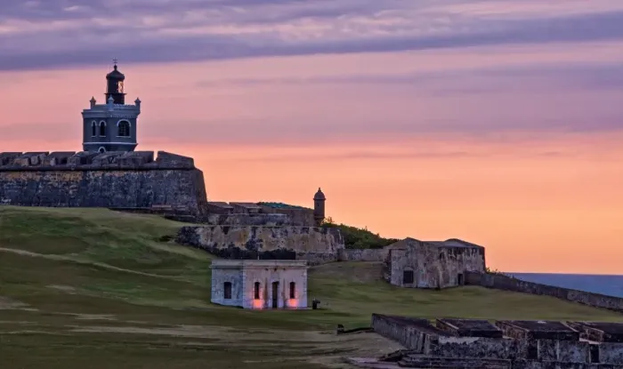 Framed Print : El Morro at Sunset Framed Print : El Morro at Sunset