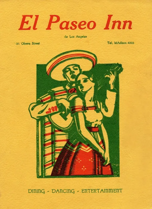 Framed Print : El Paseo Inn Framed Print : El Paseo Inn