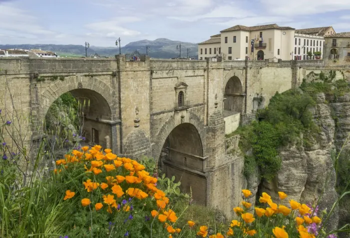 Framed Print : El Puente Nuevo bridge, Ronda, Malaga province, Andalucia, Spain Framed Print : El Puente Nuevo bridge, Ronda, Malaga province, Andalucia, Spain