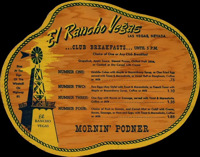 Framed Print : El Rancho Vegas Framed Print : El Rancho Vegas