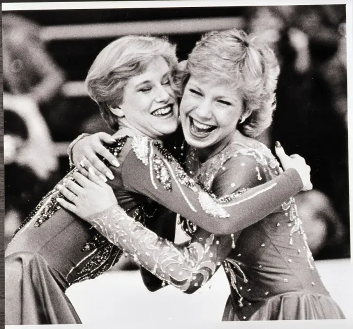 Framed Print : Elaine Zayak and Rosalynn Sumners Framed Print : Elaine Zayak and Rosalynn Sumners