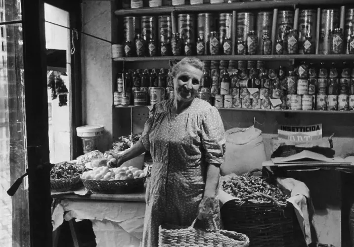 Framed Print : Elderly Customer Framed Print : Elderly Customer