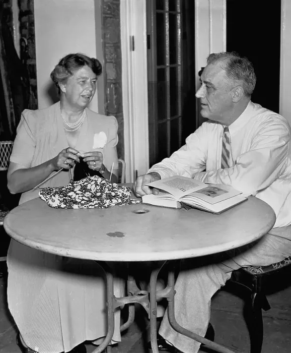 Framed Print : Eleanor and Franklin Roosevelt