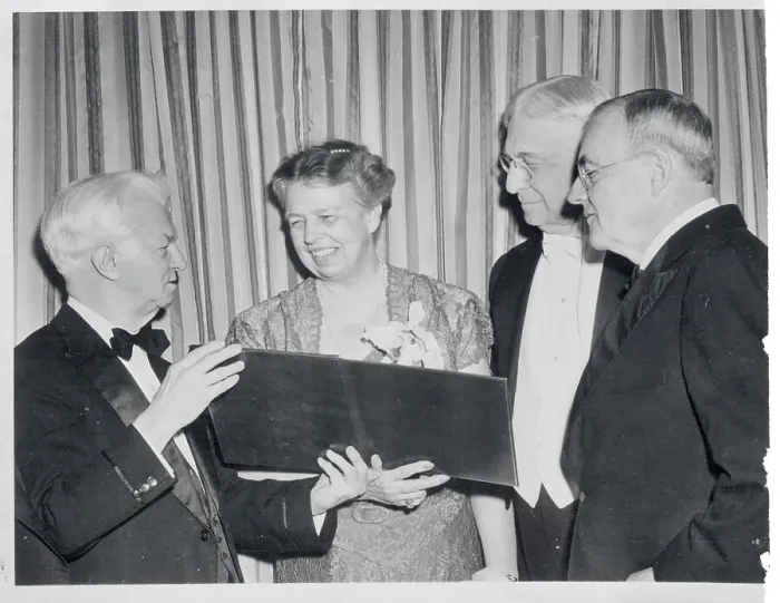 Framed Print : Eleanor Roosevelt and Others Framed Print : Eleanor Roosevelt and Others