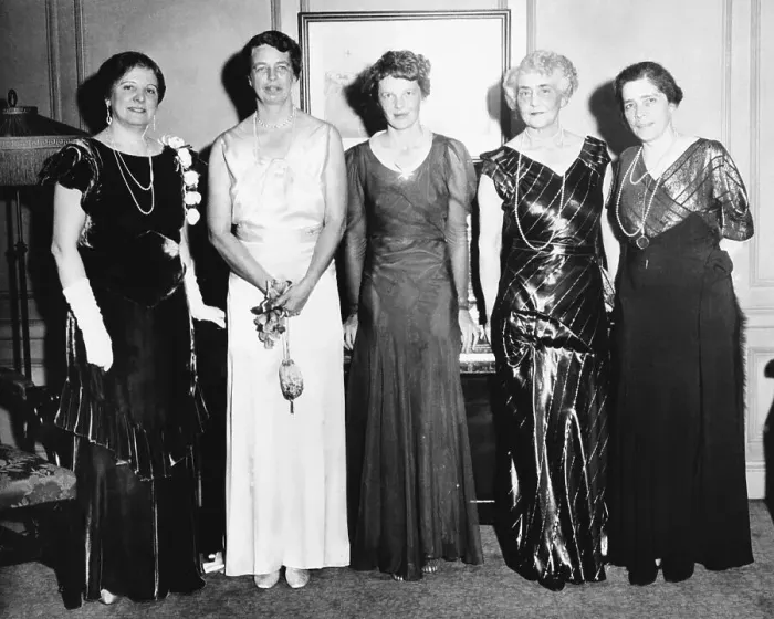 Framed Print : Eleanor Roosevelt, Amelia Earhart and Others Framed Print : Eleanor Roosevelt, Amelia Earhart and Others