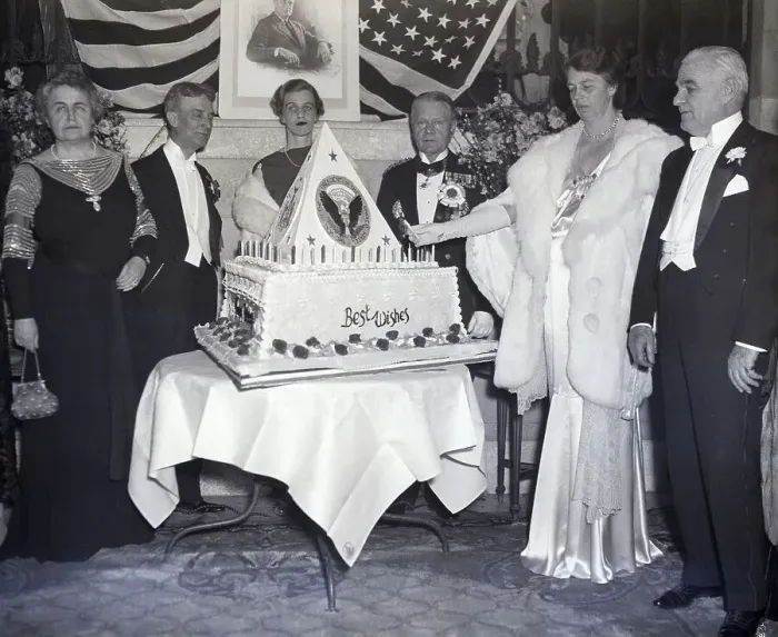 Framed Print : Eleanor Roosevelt Cutting Cake Framed Print : Eleanor Roosevelt Cutting Cake