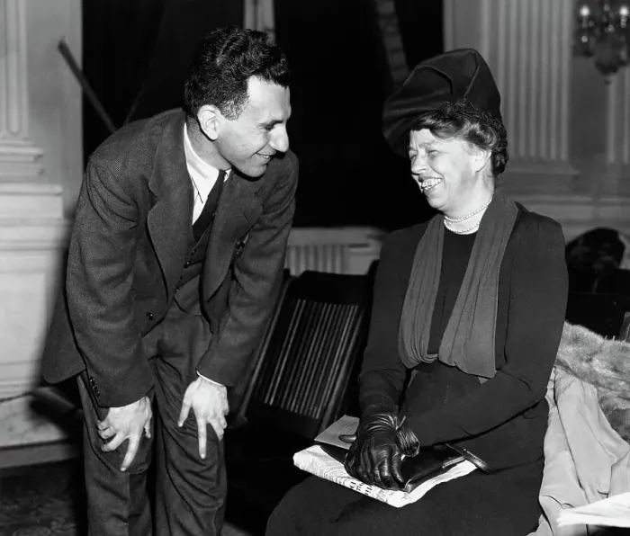 Framed Print : Eleanor Roosevelt And Joseph lash Framed Print : Eleanor Roosevelt And Joseph lash