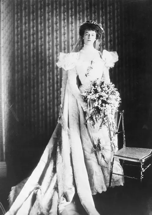 Framed Print : Eleanor Roosevelt Full Length in Bridal Gown Framed Print : Eleanor Roosevelt Full Length in Bridal Gown