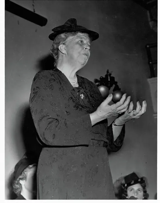 Framed Print : Eleanor Roosevelt Making Campaign Speech Framed Print : Eleanor Roosevelt Making Campaign Speech