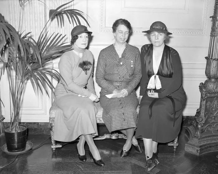Framed Print : Eleanor Roosevelt with Mrs. Rumsey and Isabell Greenway Framed Print : Eleanor Roosevelt with Mrs. Rumsey and Isabell Greenway