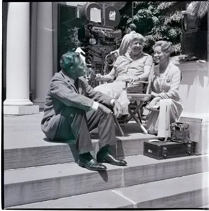Framed Print : Eleanor Roosevelt & Ralph Bellamy Framed Print : Eleanor Roosevelt & Ralph Bellamy
