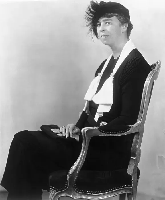 Framed Print : Eleanor Roosevelt Seated in Chair Framed Print : Eleanor Roosevelt Seated in Chair