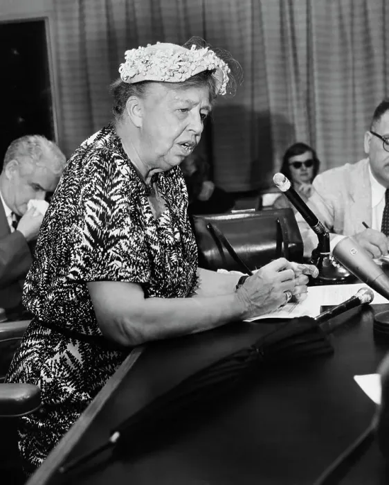 Framed Print : Eleanor Roosevelt Speaking Framed Print : Eleanor Roosevelt Speaking
