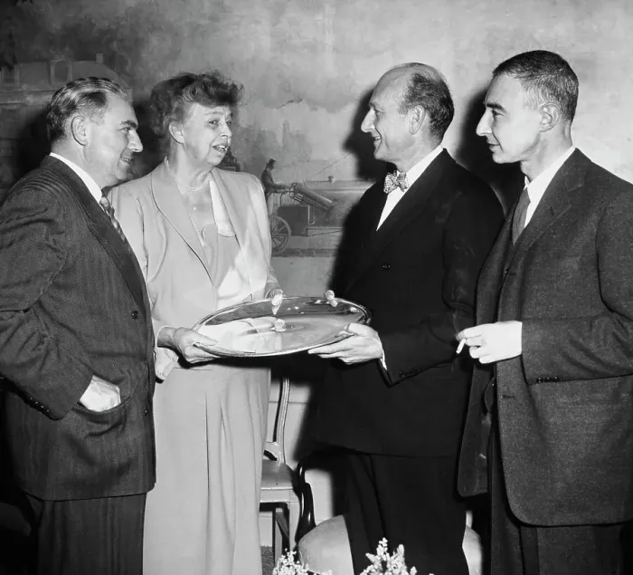 : Eleanor Roosevelt With TV Show Guests : Eleanor Roosevelt With TV Show Guests