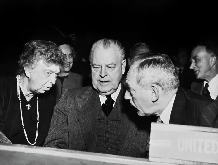 Framed Print : Eleanor Roosevelt At United Nations Meeting Framed Print : Eleanor Roosevelt At United Nations Meeting