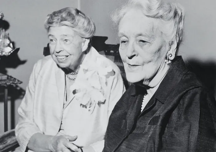 Framed Print : Eleanor Roosevelt Visiting Friend Framed Print : Eleanor Roosevelt Visiting Friend