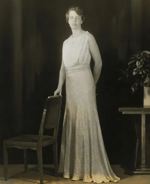 Framed Print : Eleanor Roosevelt Wearing Her Inaugural Ball Gown Framed Print : Eleanor Roosevelt Wearing Her Inaugural Ball Gown