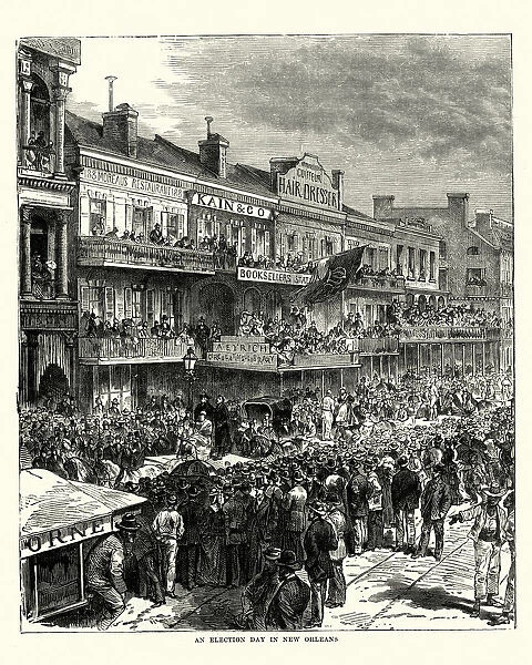 Election Day in New Orleans, 19th Century