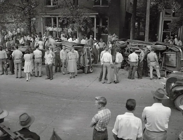 Framed Print : Election Violence Flares in Tennessee 1946