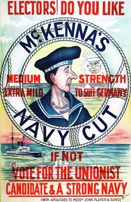 Framed Print : Electors! Do You Like McKenna's Navy Cut?