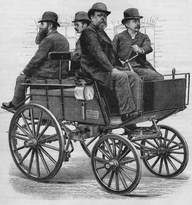 Framed Print : Electric Carriage Framed Print : Electric Carriage