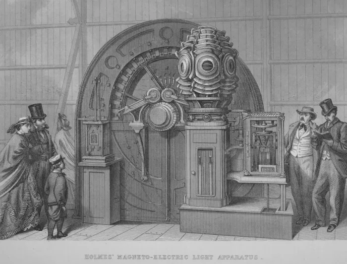 Framed Print : Electric Light Machine Framed Print : Electric Light Machine