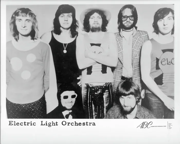 Framed Print : Electric Light Orchestra 1973 Lineup Portrait Framed Print : Electric Light Orchestra 1973 Lineup Portrait