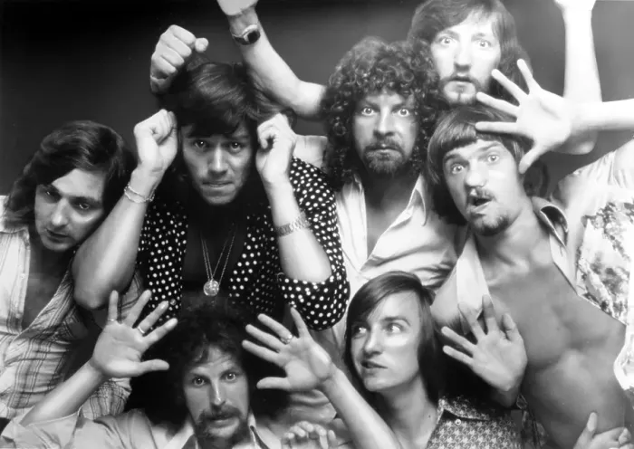 Framed Print : Electric Light Orchestra 1975 Lineup Framed Print : Electric Light Orchestra 1975 Lineup
