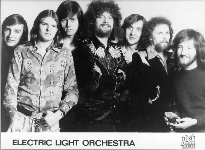 Framed Print : Electric Light Orchestra 1977 Lineup Framed Print : Electric Light Orchestra 1977 Lineup