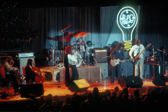 Framed Print : Electric Light Orchestra Performing Framed Print : Electric Light Orchestra Performing