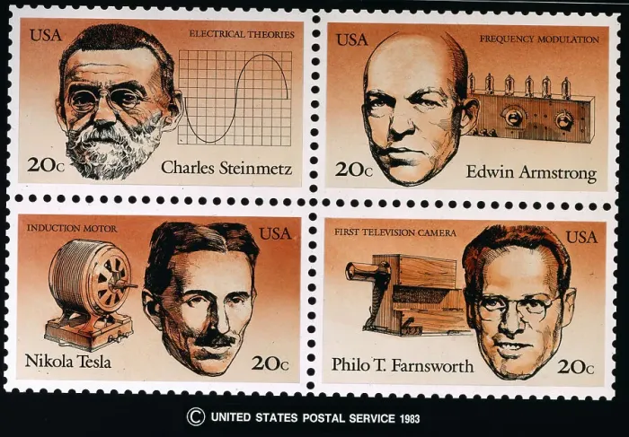 Framed Print : Electrical Engineer Postal Stamps Framed Print : Electrical Engineer Postal Stamps