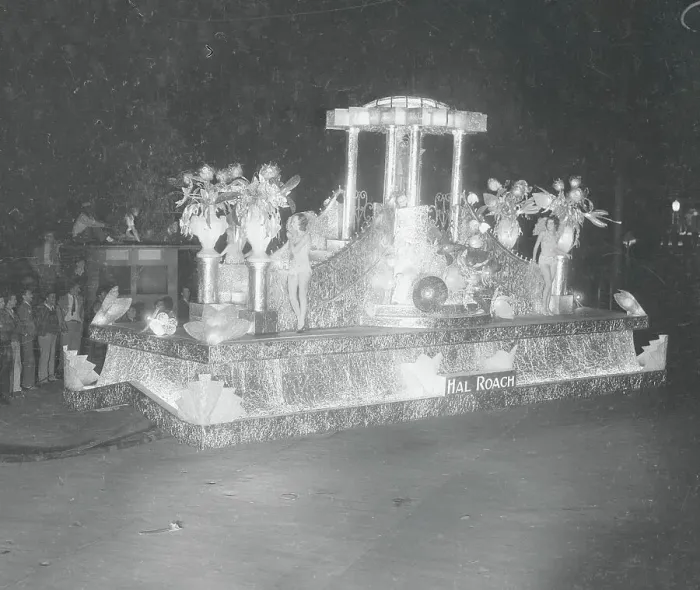 Framed Print : Electrical Float During Parade Framed Print : Electrical Float During Parade