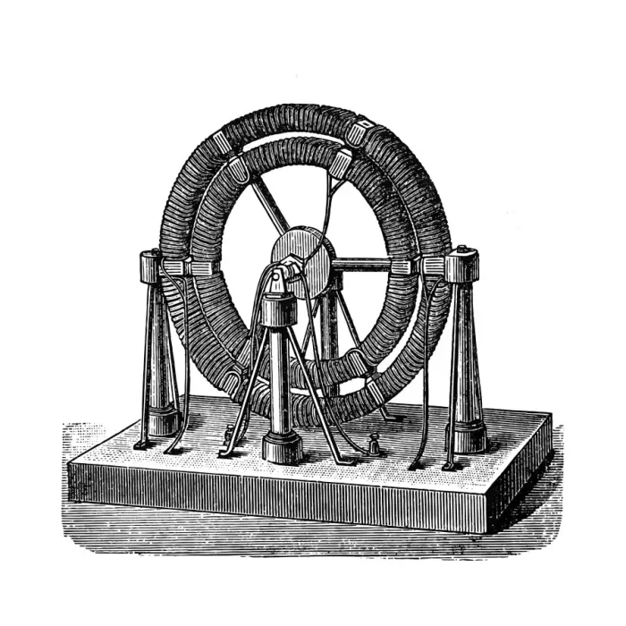 Framed Print : Electro-magnetic machine Framed Print : Electro-magnetic machine