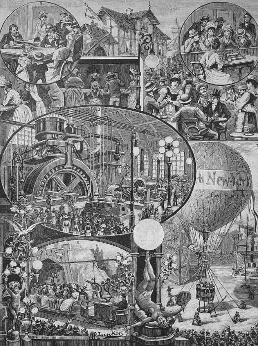 Framed Print : Electrotechnical Exhibition in Frankfurt 1892, Germany, Historic, digital reproduction of an original from the 19th century Framed Print : Electrotechnical Exhibition in Frankfurt 1892, Germany, Historic, digital reproduction of an original from the 19th century