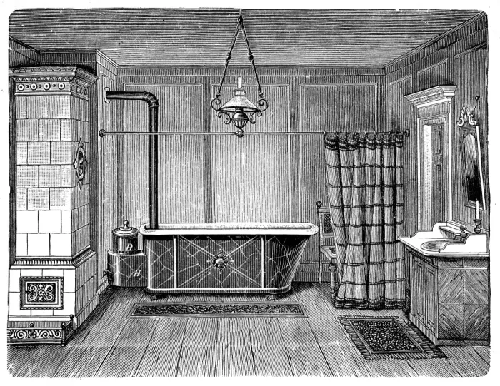 Framed Print : Elegant bathroom Framed Print : Elegant bathroom