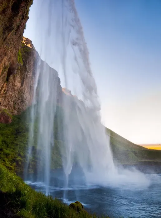 Framed Print : Elegant falls Framed Print : Elegant falls
