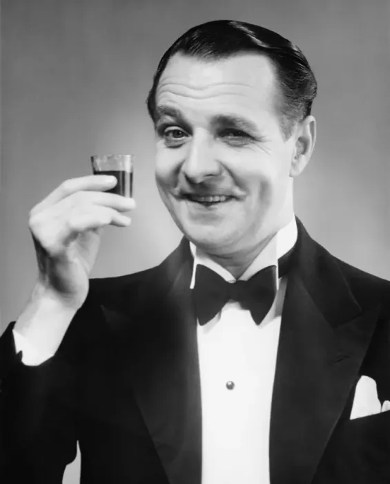 Framed Print : Elegant man posing in studio, (B&W), close-up, portrait Framed Print : Elegant man posing in studio, (B&W), close-up, portrait