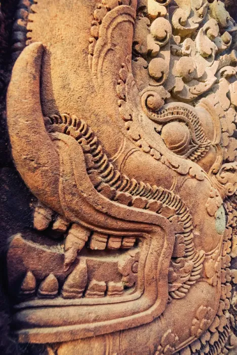 Framed Print : Elephant bas relief carving, Banteay Srei Framed Print : Elephant bas relief carving, Banteay Srei