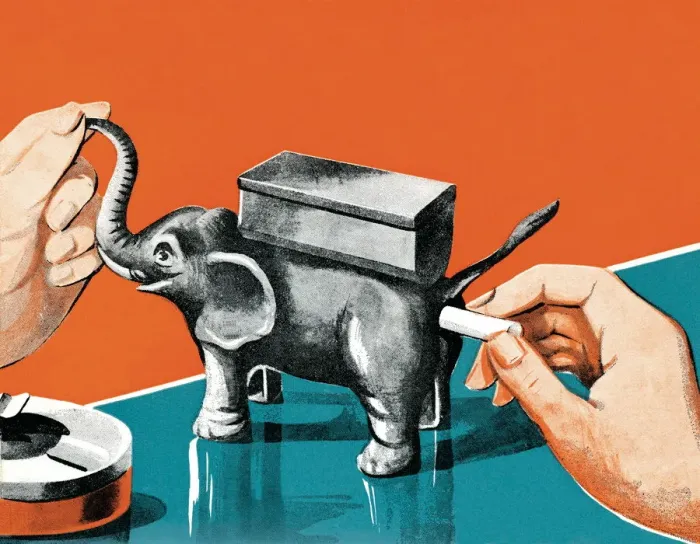 Framed Print : Elephant contraption Framed Print : Elephant contraption