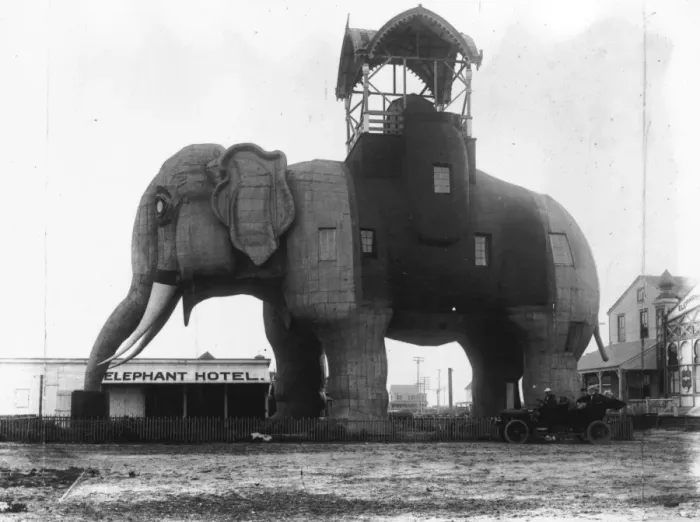 Framed Print : Elephant Hotel Framed Print : Elephant Hotel