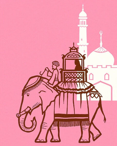 Elephant and Mosque